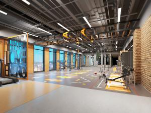 工业风健身房