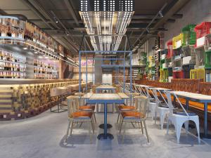 工业风酒吧餐馆饭店