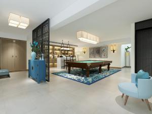 新中式台球活动室