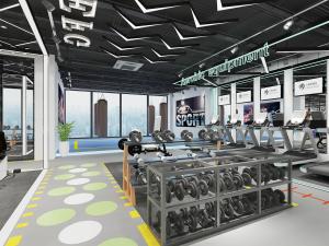 工业风健身房
