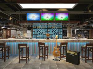 工业风音乐酒吧