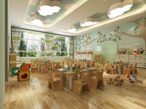 北欧幼儿园教室