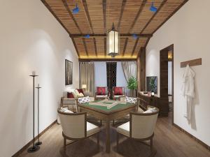 新中式民宿棋牌室