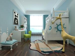 美式儿童房上下床