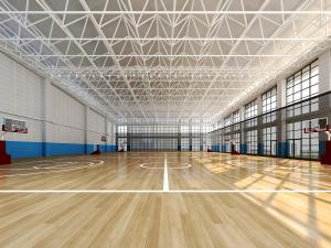 现代篮球场体育馆