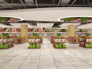 工业风水果蔬菜超市