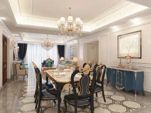 新古典餐厅客厅