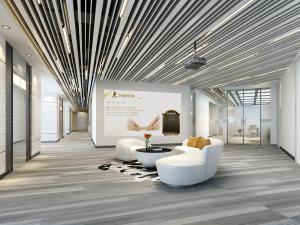 现代接待休息区