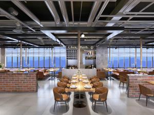 工业风自助餐烧烤店餐馆