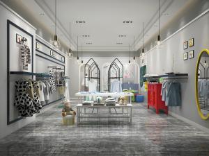 现代儿童服装店童装店