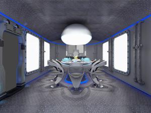 科技工业风酒店包厢包间