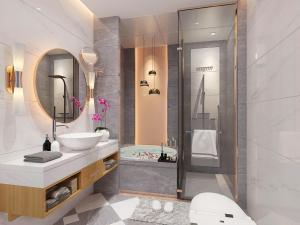 现代卫浴间卫生间