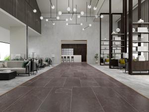 现代售楼处大厅接待洽谈区