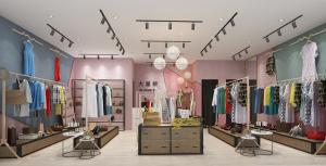 现代服装店鞋包店