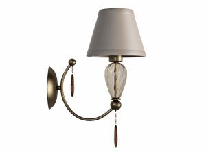 美式古铜支架的壁灯