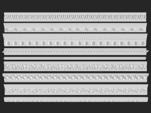 欧式石膏雕花构件角线