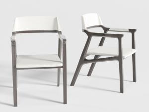 新中式实木休闲椅子餐椅