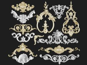 欧式雕花装饰构件