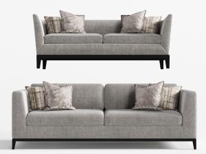 现代布艺多人沙发3d模型 现代布艺多人沙发