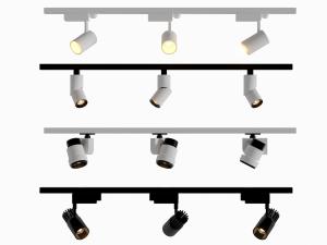 现代轨道筒灯射灯