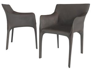 现代皮革休闲椅子