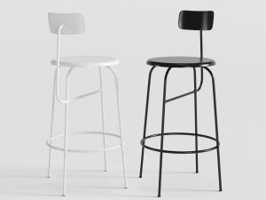 工业风金属高脚吧椅