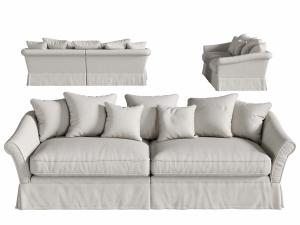 北欧布艺多人沙发