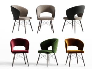 现代镂空后背的休闲椅子