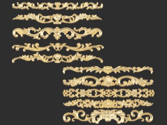 欧式雕花装饰构件