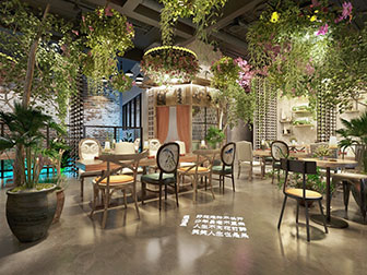 工业风餐馆饭店