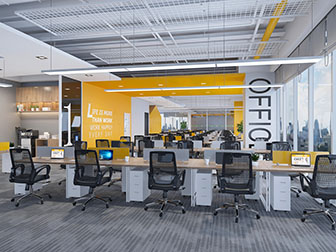 现代公共办公区