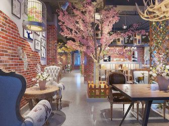 工业风餐馆饭店