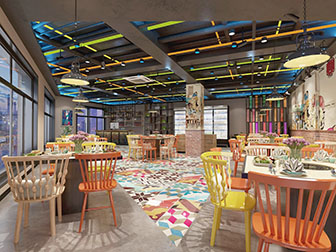 工业风火锅店餐馆饭店