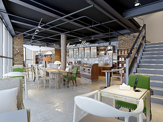 工业风餐馆饭店