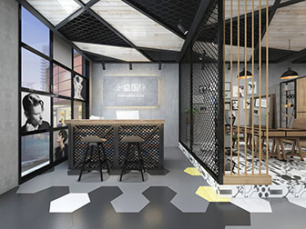 工业风美容美甲店