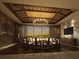 新中式酒店包厢包间