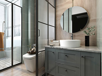 北欧卫浴间卫生间