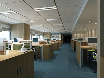 现代公共办公区