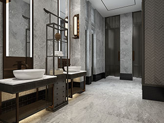 新中式公共卫生间