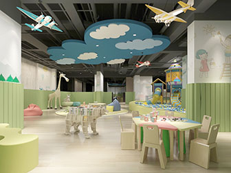 北欧幼儿园活动室教室