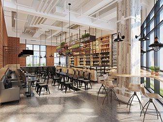 北欧饮品店餐馆饭店