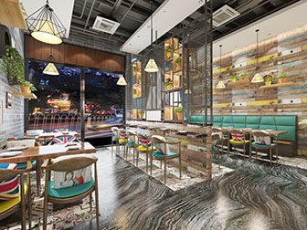 工业风餐馆饭店