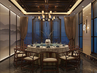 新中式酒店包厢包间