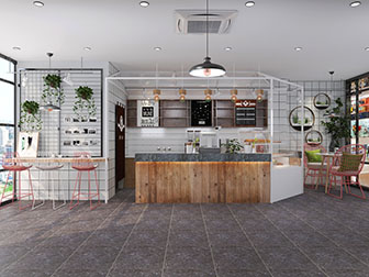 北欧奶茶店饮品店