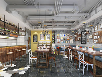 北欧奶茶店饮品店