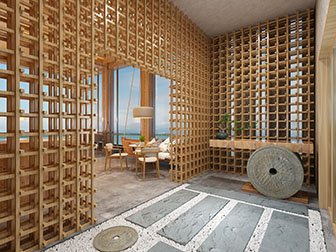 新中式门厅玄关