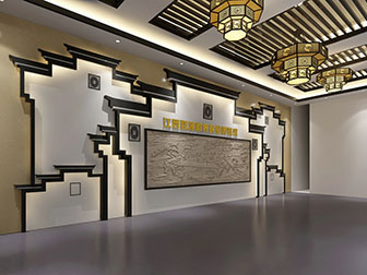 新中式博物展示展览馆