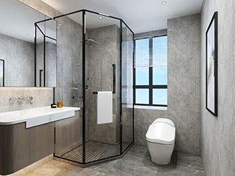 现代卫浴间卫生间
