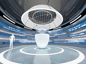 后现代展厅展馆