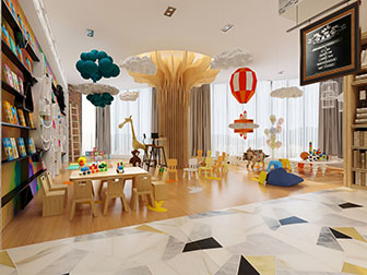 北欧幼儿园活动室